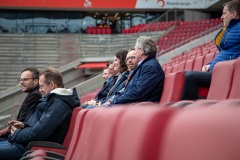 Nach einer Stadionführung ging es zu den Impulsvorträgen.