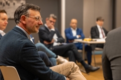 Carsten Peter als Gastgeber bei Sport meets Corporate Finance bei Borussia Dortmund