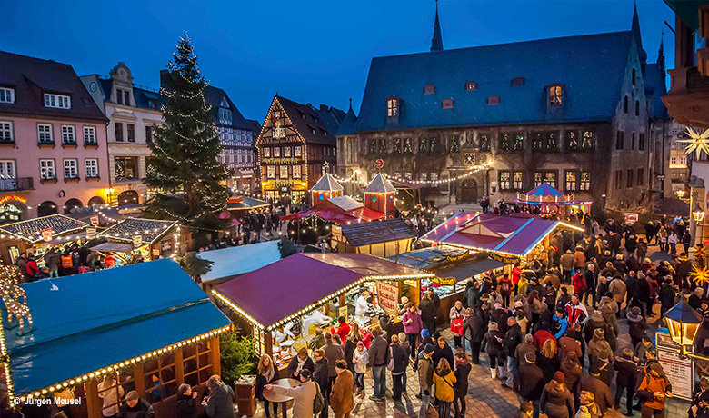 Quedlingburg - romantische Weihnachtsmärkte