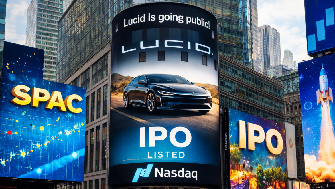 2021 ging Lucid Motors mit Hilfe einer SPAC an die Technologiebörse Nasdaq